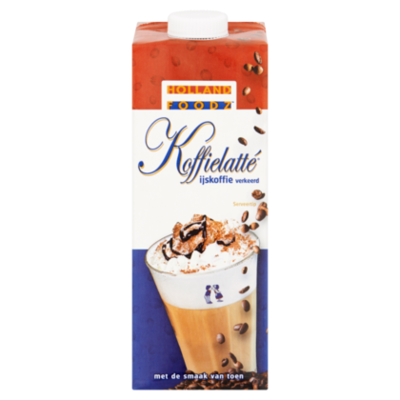 Holland Foodz Koffielatte ijskoffie verkeerd