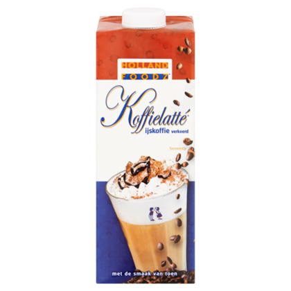 Holland Foodz Koffielatte ijskoffie verkeerd