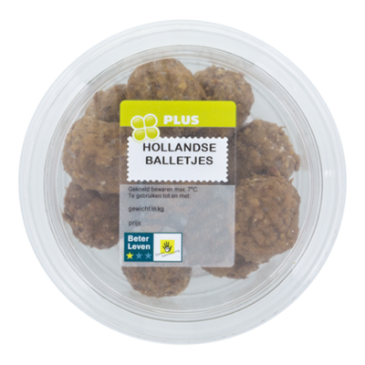 Huismerk Hollandse gehaktballetjes