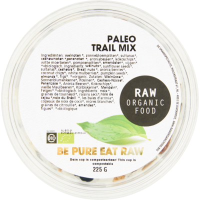 Raworganic Paleo trailmix biologisch
