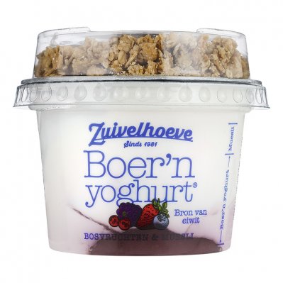 Zuivelhoeve Boer'n muesli bosvruchten