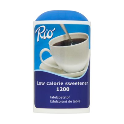 Rio Low Calorie Sweetener Tafelzoetstof 1200 Stuks