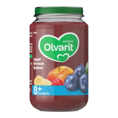 Olvarit Appel Banaan Bosbes 8+ Maanden