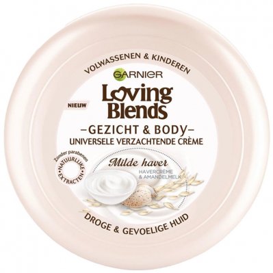 Garnier Loving Blends gezicht & body milde haver