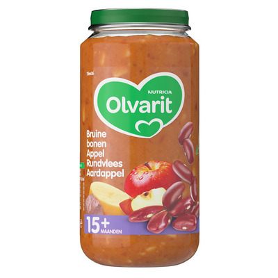 Olvarit Bonen appel rundlvees aardappel 15+ mnd