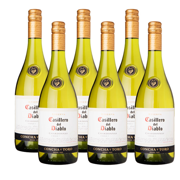 Casillero del Diablo 6 x Chardonnay
