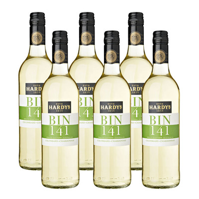Hardys 6 x Bin 141 Colombard Chardonnay