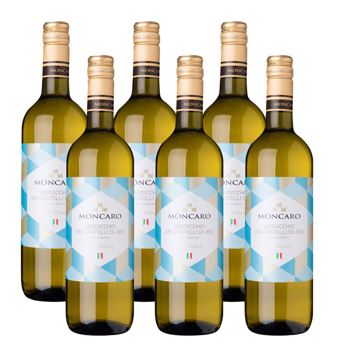 Moncaro 6 x Verdicchio del Castelli di Jesi