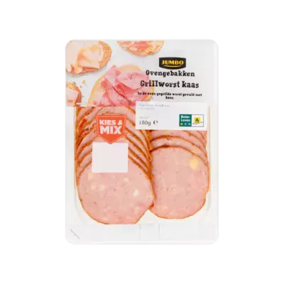 Huismerk Ovengebakken Grillworst Kaas