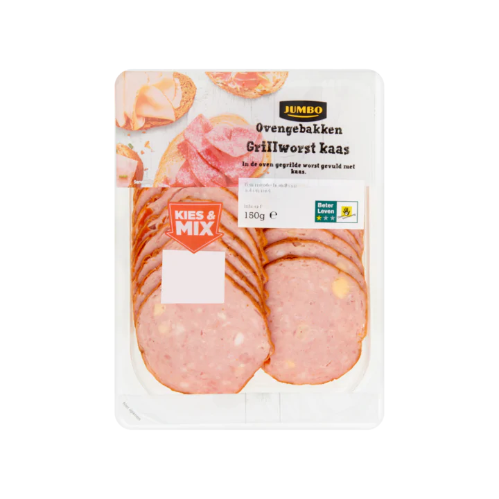 Huismerk Ovengebakken Grillworst Kaas