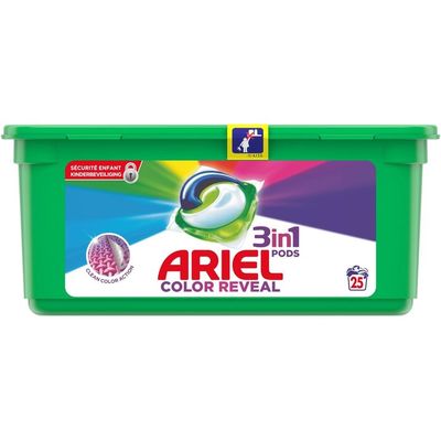 Ariel 3in1 pods kleur&stijl wasmiddel capsules
