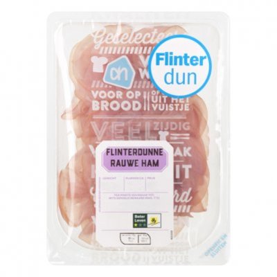 Huismerk Flinterdunne rauwe ham