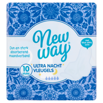 New Way Maandverband ultra nacht wing