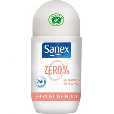 Sanex Zero% sensitive skin deodorant roller