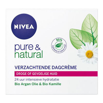 Nivea Pure & natural dagcreme droog