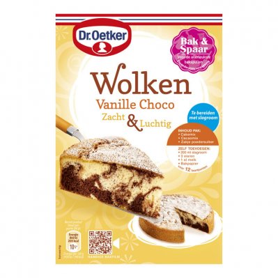 Dr. Oetker Wolken vanille choco