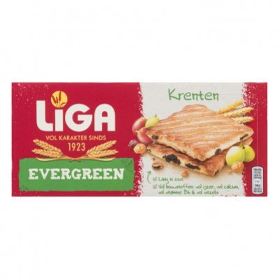 Liga Evergreen biscuits krenten