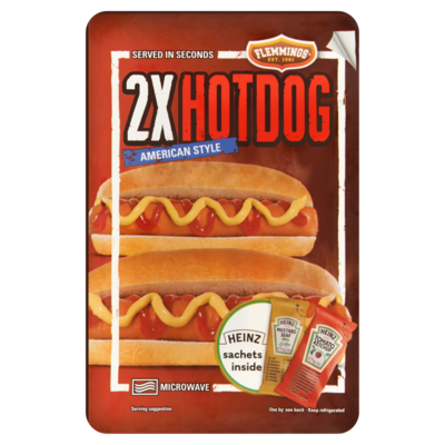 Flemmings Hotdog duopack 2x 100 gram