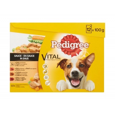 Pedigree Pouch adult selection