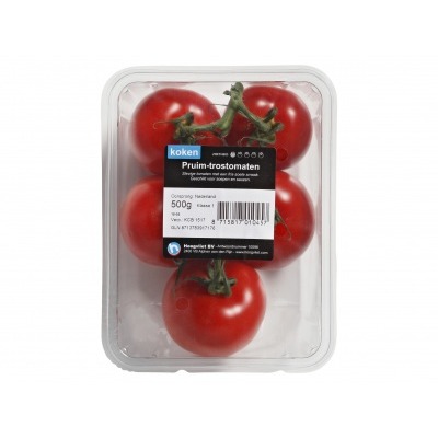 Huismerk Tros pruimtomaten