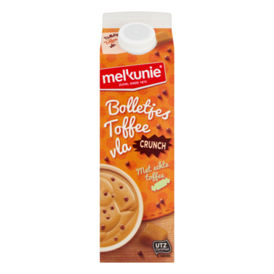 Melkunie Bolletjes Toffeevla Crunchy