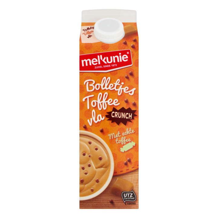 Melkunie Bolletjes Toffeevla Crunchy