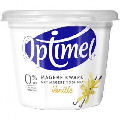 Optimel Magere kwark vanille 0% vet