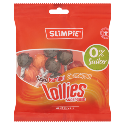 Slimpie Lollies 0% Suiker