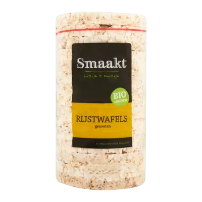 Smaakt Biologisch Rijstwafels Gezouten