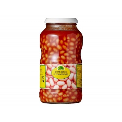 Budget Huismerk Witte bonen in tomatensaus