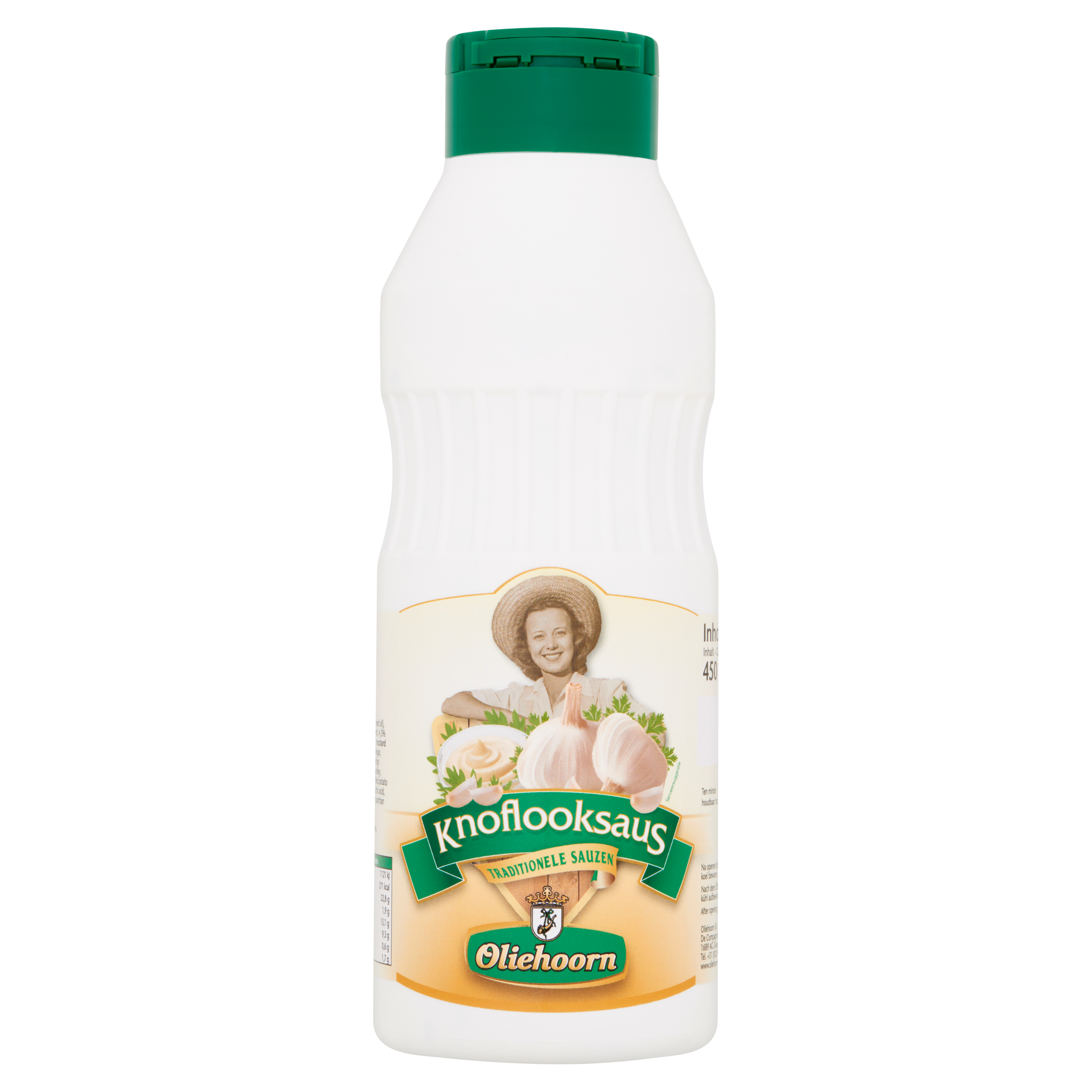 Oliehoorn Knoflooksaus 450 ml