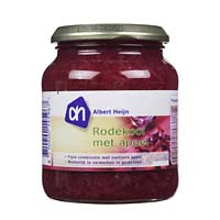 Huismerk Rode kool met appel