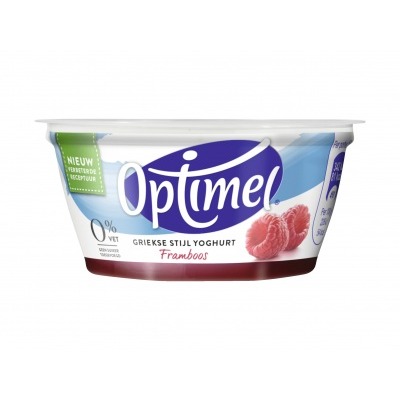Optimel Griekse yoghurt framboos