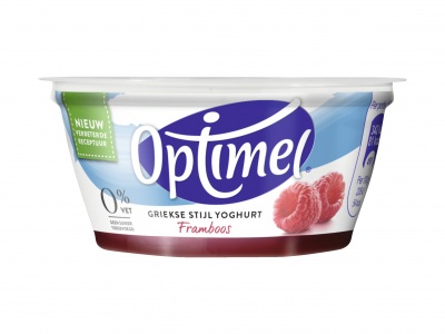 Optimel Griekse yoghurt framboos