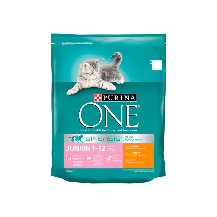 Purina ONE Bifensis Dual Defense Junior 1-12 Maanden Kip