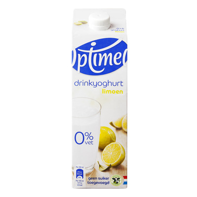 Optimel Drinkyoghurt limoen