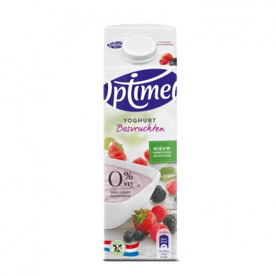 Optimel Magere yoghurt bosvruchten 0% vet