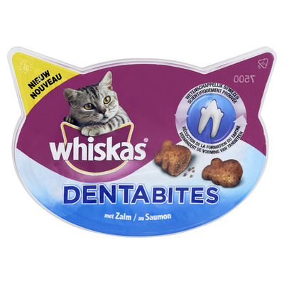 Whiskas Kattensnack dentabites zalm