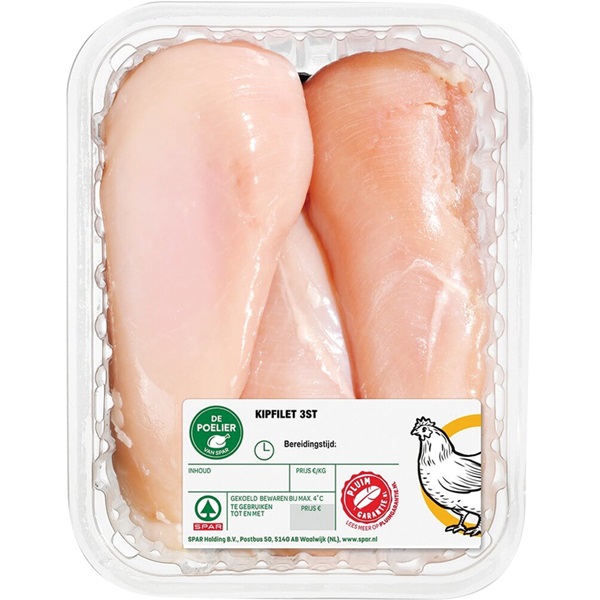 Huismerk Pluim kipfilet 3 stuks