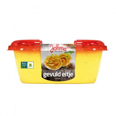 Johma gevuld eitjesalade