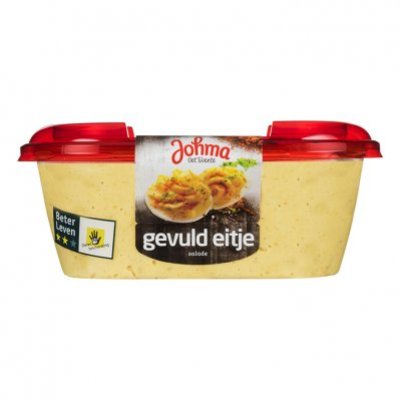 Johma gevuld eitjesalade