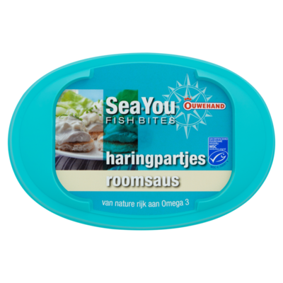 Ouwehand Sea You Fish Bites Haringpartjes Roomsaus