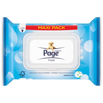 Page Fresh vochtig toiletpapier voordeel