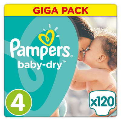 Pampers Baby-dry maat 4