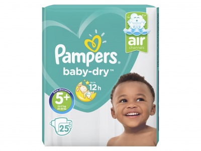 Pampers Baby dry maat 5+