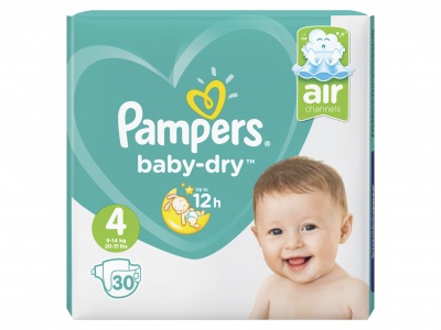 Pampers Baby dry maat