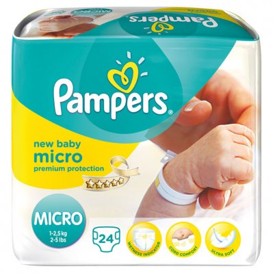Pampers New baby luiers maat 0 (micro) 1-2,5kg
