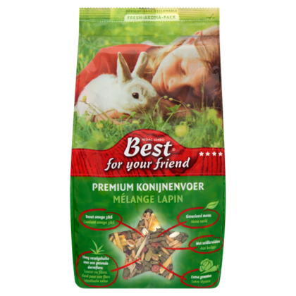 Best For Your Friend Konijnenvoer Premium