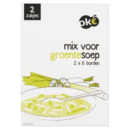 Budget Huismerk Groentesoep dubbelpak