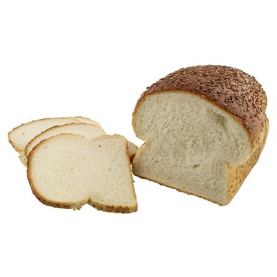 Ambachtelijke Bakker Wit Vloerbrood Sesam Half